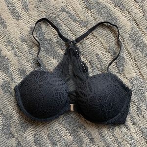 Victoria's Secret Black Lace Bra 32 D